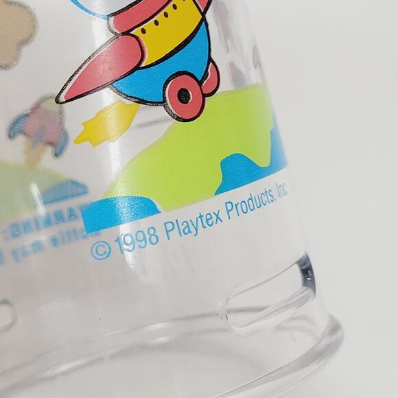 Vtg PLAYTEX Drop-In ORIGINAL NURSER Bottles Holder 8 4 oz RARE With Nipple 1998 - Picture 9 of 9